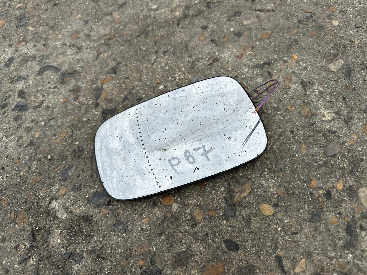 Стекло зеркала наружного левого