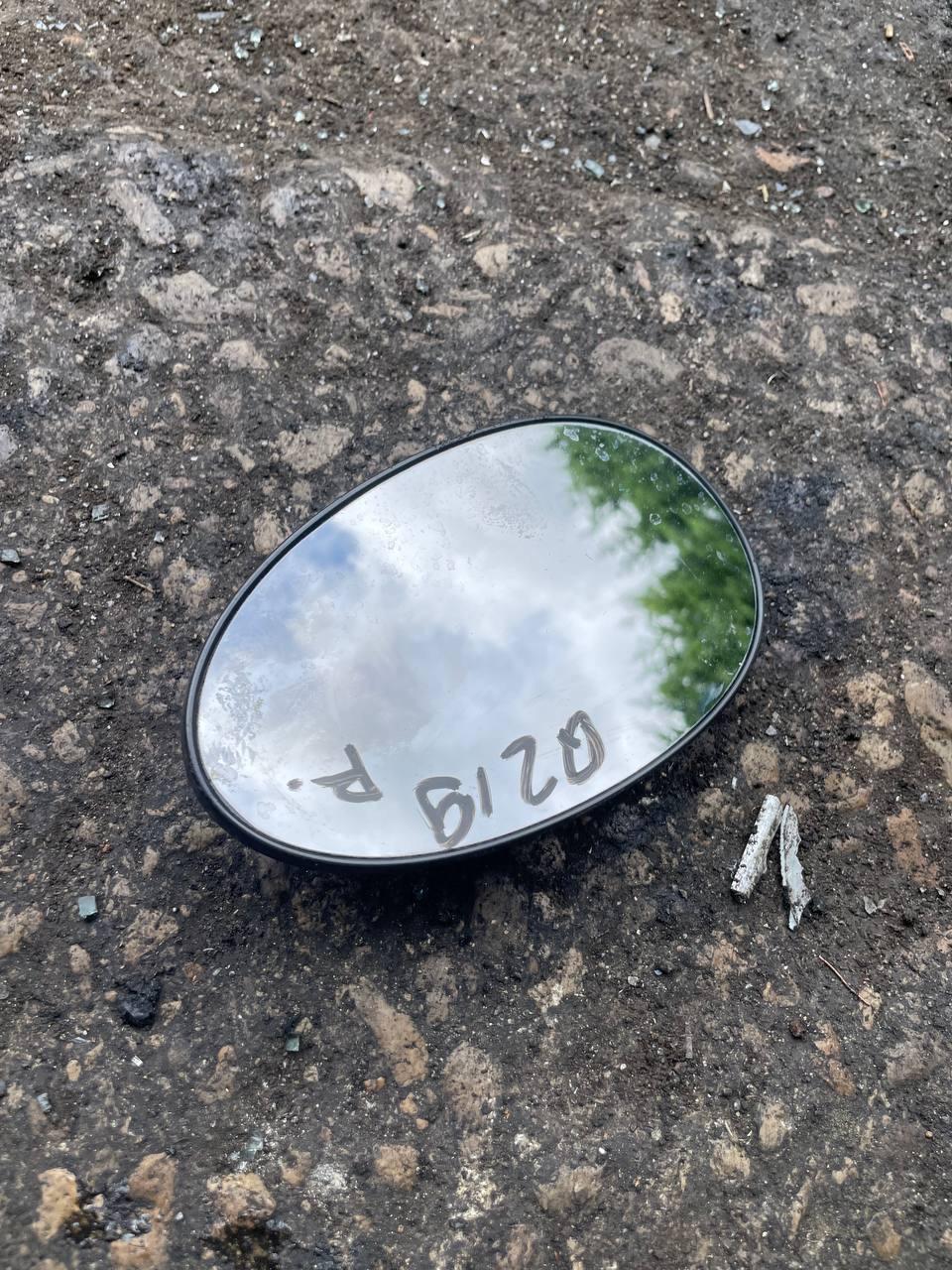 Стекло зеркала наружного правого